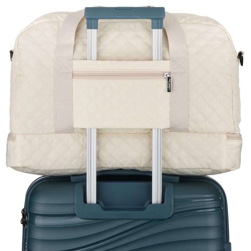 Torba Peterson – uchwyt umożliwiający przypięcie do rączki walizki