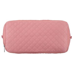 Treningowa torba wykonana z poliestru w różowym kolorze, zawieszona na wygodnych uchwytach - Peterson