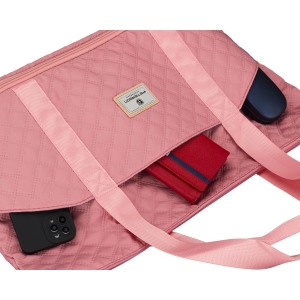 Wnętrze torby treningowej Peterson z pojemną komorą i kieszeniami