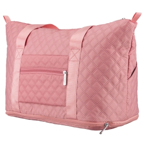 Duża torba treningowa damska Peterson z poliestru, ujęcie boczne