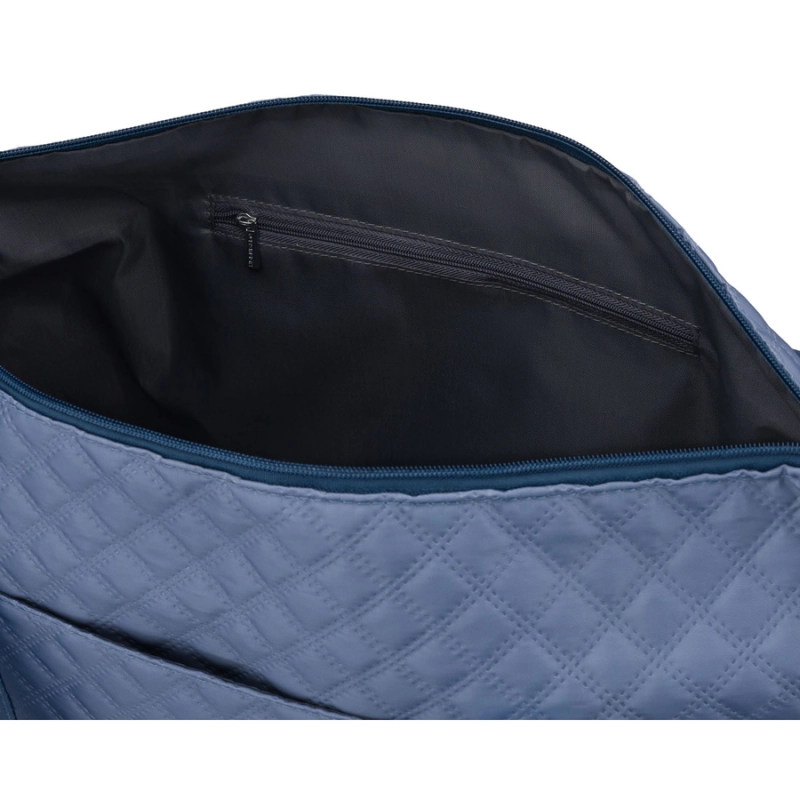 Wnętrze torby Peterson – pojemna komora i kieszeń na suwak