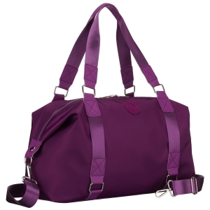 Sportowa torba treningowa Peterson w kolorze fioletowym, widok z przodu