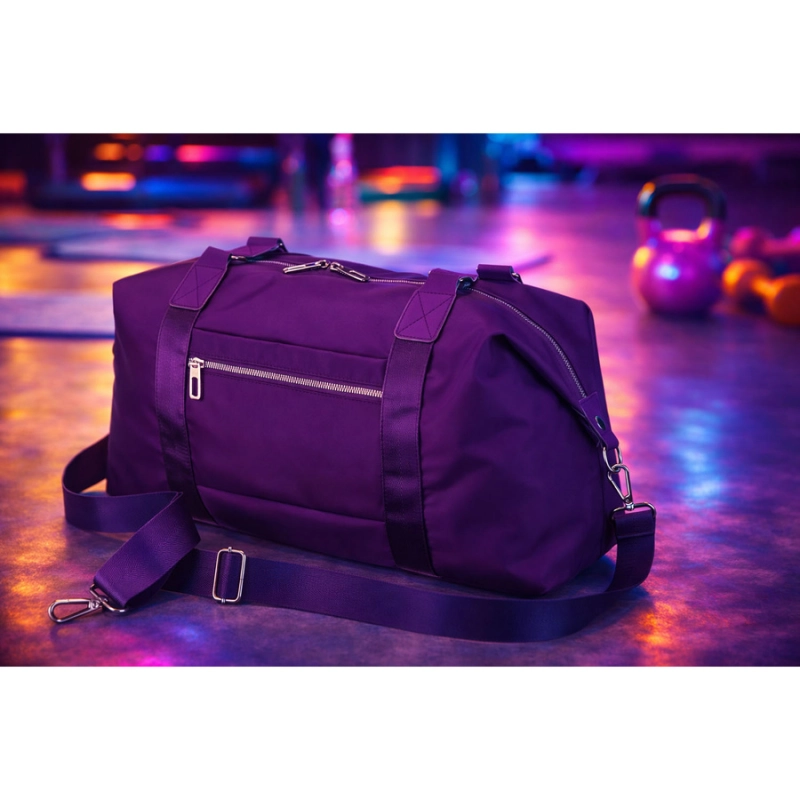 Torba treningowa Peterson z uchwytem na walizkę, widok tylnej części