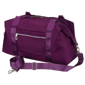 Fioletowa torba treningowa Peterson z poliestru, pojemna i lekka