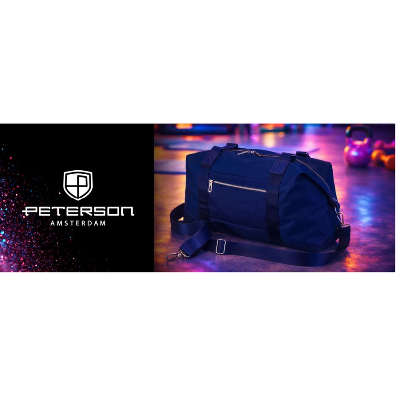 Pojemna torba sportowa Peterson mieszcząca format A4