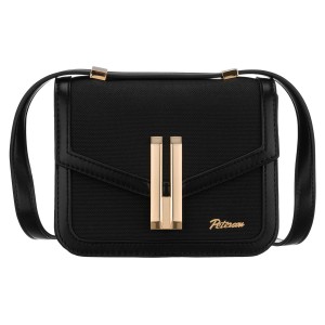 Elegancka czarna torebka damska Peterson crossbody – styl miejski