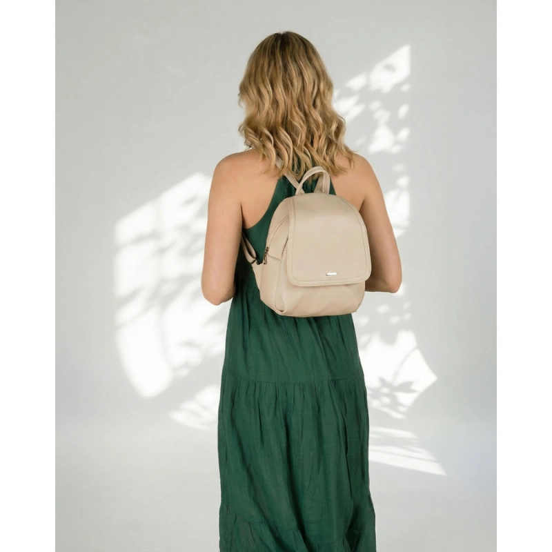 Elegancki plecak damski Rovicky z ekoskóry – miejski styl