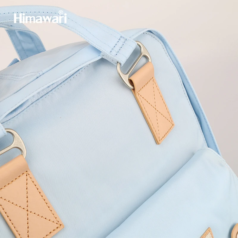 Modny granatowy plecak sportowy z miejscem na laptopa - Himawari