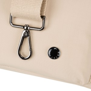 Beżowa shopperka Peterson z regulowanym dopinanym paskiem – niua.pl darmowa wysyłka od 69 zł