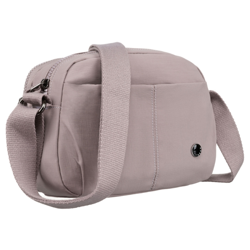 Wrzosowa listonoszka damska Peterson dwukomorowa crossbody – niua.pl, szybka wysyłka 24h, darmowa dostawa od 69 zł