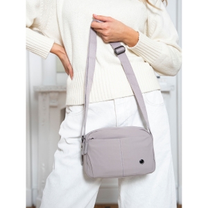 Torebka damska crossbody w kolorze wrzosowym Peterson z regulowanym paskiem – sklep niua.pl, dostawa 24h