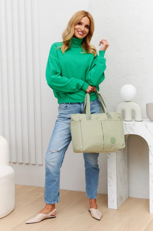 shopper damski A4 z regulowanym paskiem