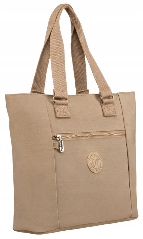 beżowy shopper damski A4 Peterson