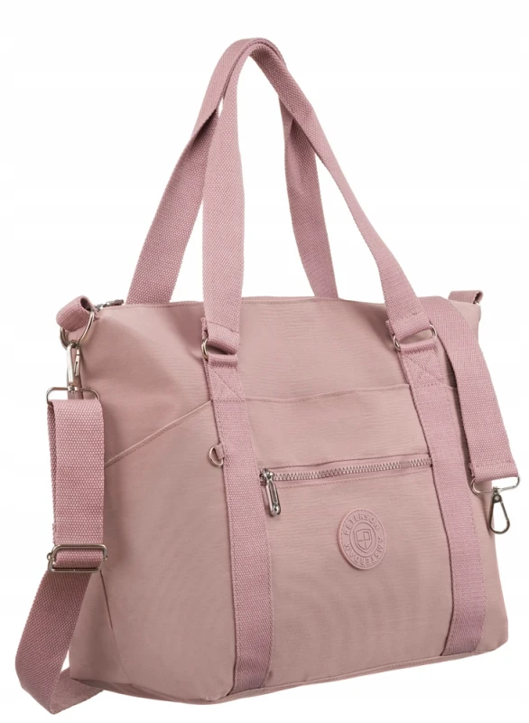 Liliowy shopper damski A4 Peterson