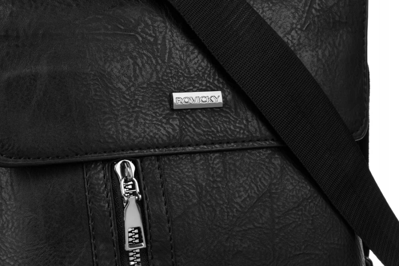 Regulowany pasek w listonoszce męskiej Rovicky torba crossbody