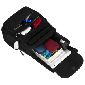 wnętrze plecaka damskiego organizer