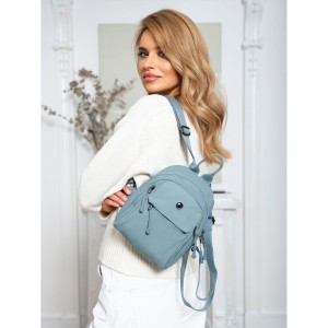 niebieski plecak damski Peterson mały plecak miejski