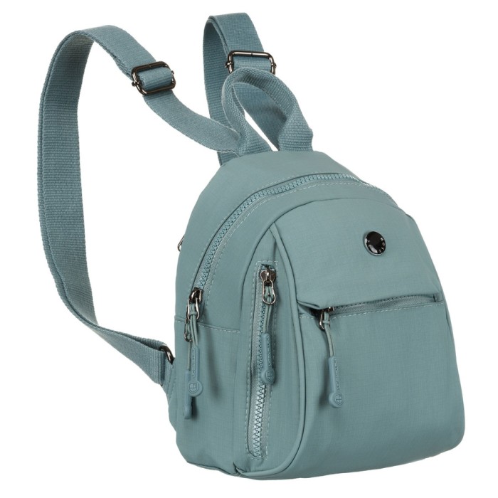 plecak damski Peterson niebieski z kieszeniami