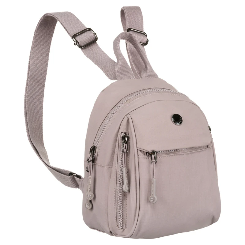 plecak Peterson damski fioletowy pastelowy lila