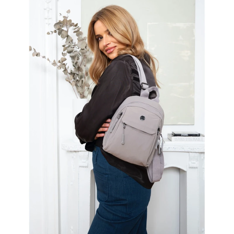 lekki plecak miejski damski lila Peterson