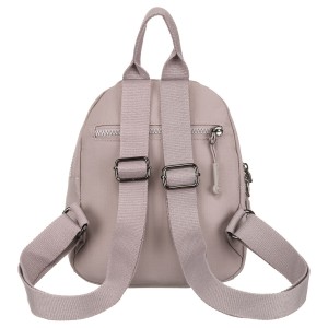 Miejski plecak damski z poliestru w modnym kolorze lila - Peterson