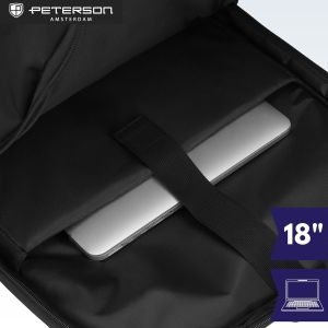 plecak podróżny Peterson na laptop 18 cali