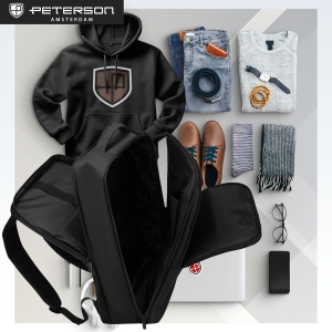 plecak podróżny otwierany jak walizka Peterson