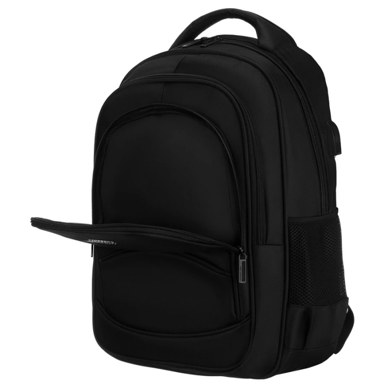 plecak szkolny A4 Peterson czarny