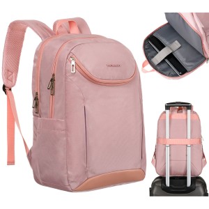 różowy plecak damski Peterson na laptop 15,6 cala