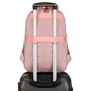 plecak podróżny damski różowy Peterson