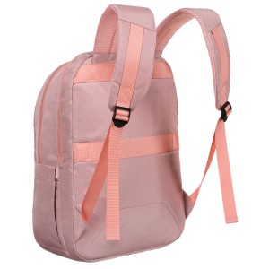 plecak damski A4 różowy z kieszeniami Peterson