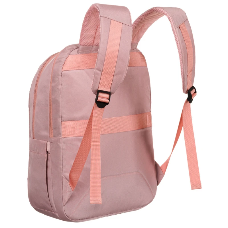 plecak damski A4 różowy z kieszeniami Peterson