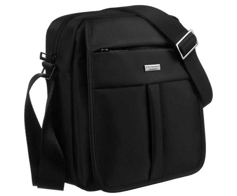 saszetka męska czarna Peterson codzienna