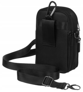 mała torba męska na ramię Peterson czarna