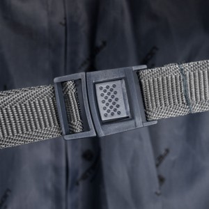 Duża walizka z wytrzymałej tkaniny poliestrowej w czerwono-niebieskim kolorze - Peterson