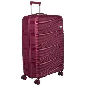 walizka średnia Peterson 64L bordowa na kółkach