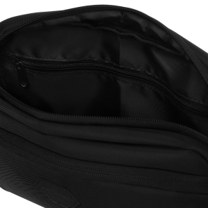 saszetka męska Peterson czarna dwukomorowa