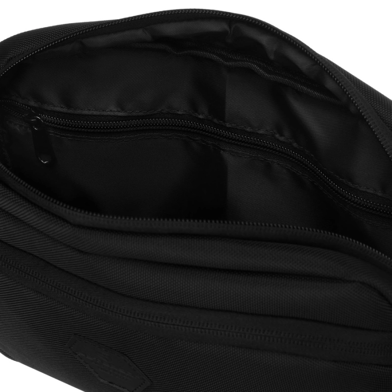 saszetka męska Peterson czarna dwukomorowa