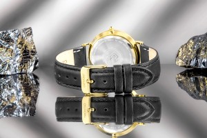 Zegarek Damski Giewont Sapphire Złoto Czarny GW5390-A4