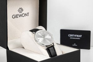 Zegarek Damski Giewont Sapphire Srebrny GW5390-A1