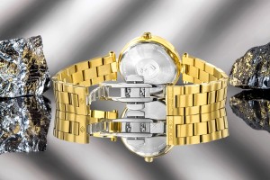 Zegarek Damski Giewont Sapphire Złoty GW9890-B2