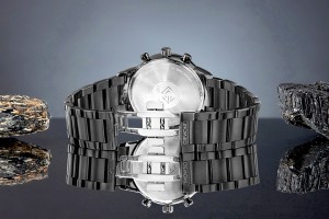 Zegarek Męski Giewont Chronograph Sapphire Czarny GW8510-B2