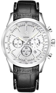 zegarek męski Giewont GW7650-A1 srebrny chronograf sapphire