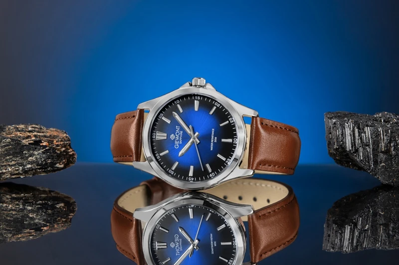 zegarek męski premium Giewont sapphire