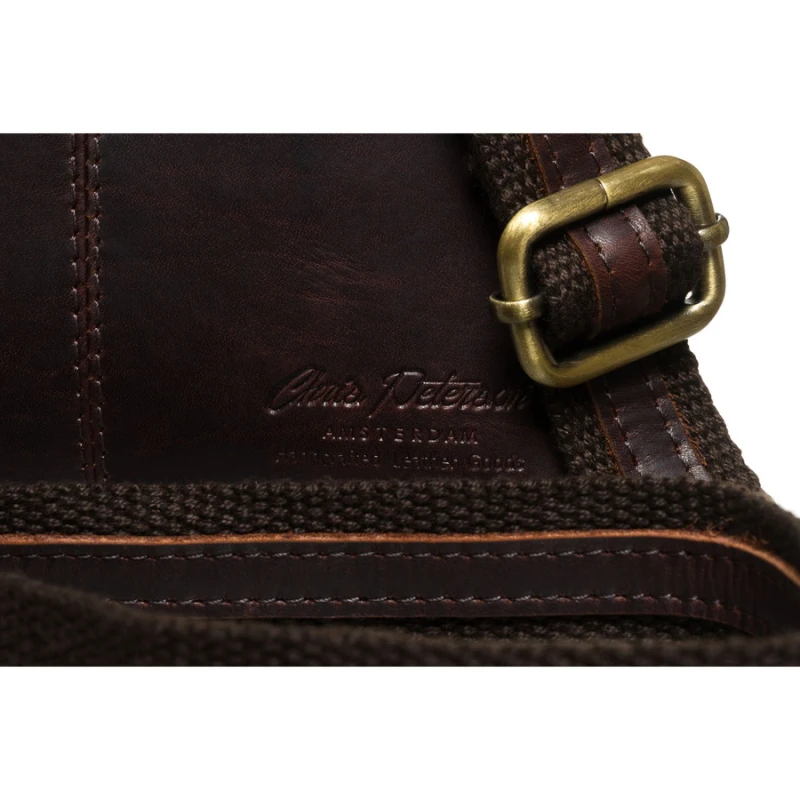 listonoszka męska Peterson brązowa regulowany pasek