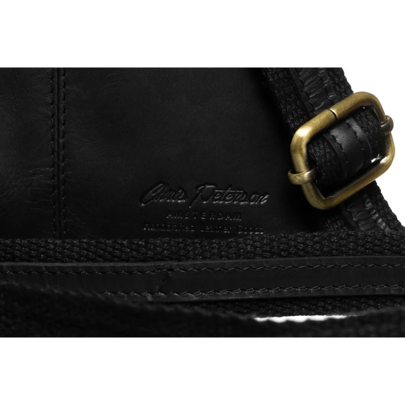 listonoszka męska Peterson czarna regulowany pasek