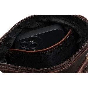 listonoszka męska Peterson brązowa regulowany pasek