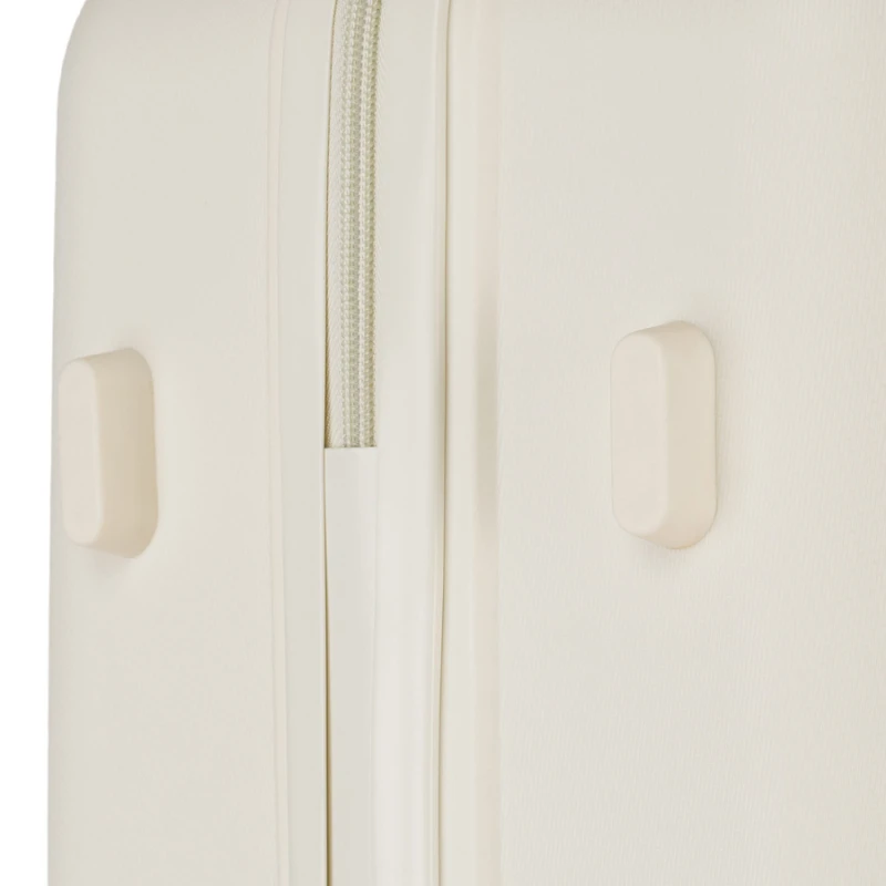 Zestaw walizek podróżnych z tworzywa ABS w beżowym kolorze - Peterson