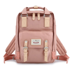 plecak Himawari różowy damski do szkoły i pracy