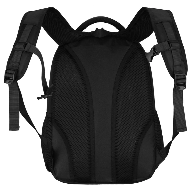 plecak z oddychającymi plecami 3D mesh Peterson czarny